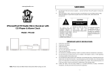 PYLE Audio PICL48W User manual