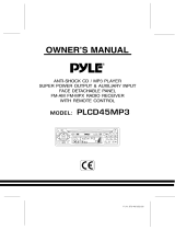 PYLE Audio PLCD45MP3 User manual