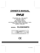 Pyle PLCD65MP User manual