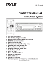 PYLE Audio PLD142 User manual