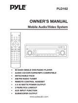 Pyle PLD162 User manual