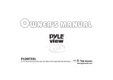 PYLE Audio PLDBT30U User manual