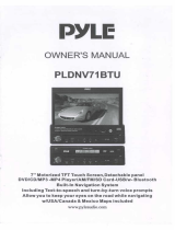 PYLE Audio PLDNV71BTU User manual