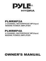 PYLE Audio PLMRMP4A User manual