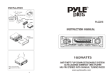 Pyle PLCD26 User manual