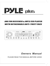 PYLE Audio PLCD72MP User manual