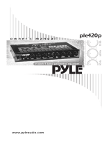 Pyle ple420p User manual
