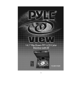 PYLE Audio PLVW1445R User manual