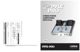 PYLE Audio PPD-MXi User manual