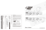 PYLE Audio PT-2401 User manual