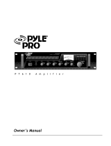 PYLE Audio PRO PT610 User manual