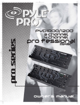PYLE Audio PYD1000 User manual