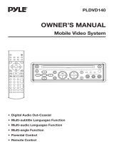 PYLE Audio PLDVD140 User manual