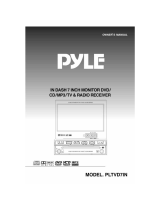 Pyle PLTVD7IN User manual