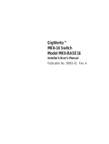 Q-Logic MKII-BASE16 User manual