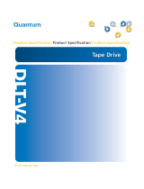 Quantum DLT-V4 User manual