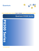 Quantum PX502 User guide