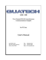 Quatech QSC-100 User manual