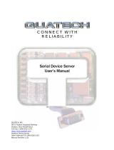Quatech QSEW-100D User manual