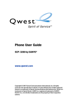 Qwest SCP-3200 User manual