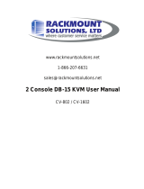 Rackmount Solutions CV-1602 User manual