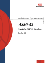 RAD Data comm ASMi-52 User manual