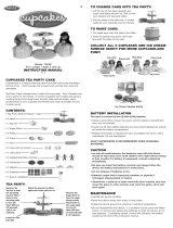 Mattel Cupcakes Tea Party Set User manual