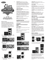 Mattel Cube World Mods Assortment User manual