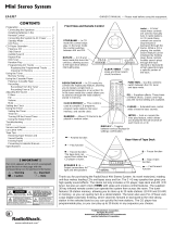 Radio Shack 13-1317 User manual