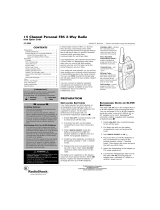 Radio Shack 21-1864 User manual