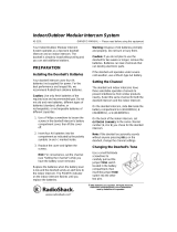 Radio Shack 43-3101 User manual