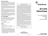 Radio Shack 43-592D User manual