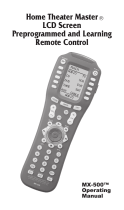 Radio Shack MX-500TM User manual