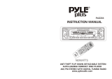 Pyle PLCD34 User manual