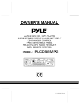 Pyle PLCD58MP3 User manual