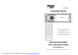 Pyle PLUS PLD35MU User manual