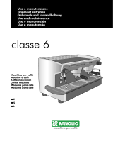 Rancilio classe 6 User manual