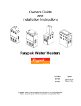 Raypak B0147 User manual