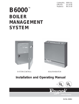 Raypak B6000 User manual