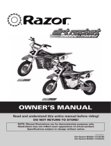 Razor MX500 User manual