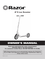 Razor A 5 User manual