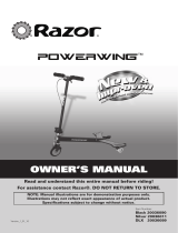 Razor Powerwing User manual