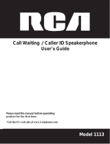 RCA 1113-1BSGA User guide