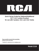 RCA 2110 User manual