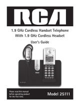 RCA 25111 User manual