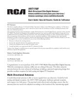 RCA ANT1750F User manual