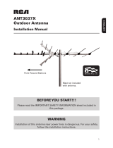 RCA ANT3037X User manual
