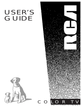 RCA color tv User manual