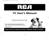 RCA MR13401, M14300, M19401, M20300, CR14401, CR20401 User manual