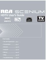 RCA HD61LPW167 User manual